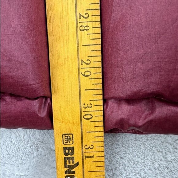 The North Face Women's Size Small Cosmic Wine Long Down Puffer Jacket Parka - Picture 7 of 16